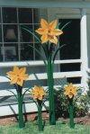 Daffodil sculpture