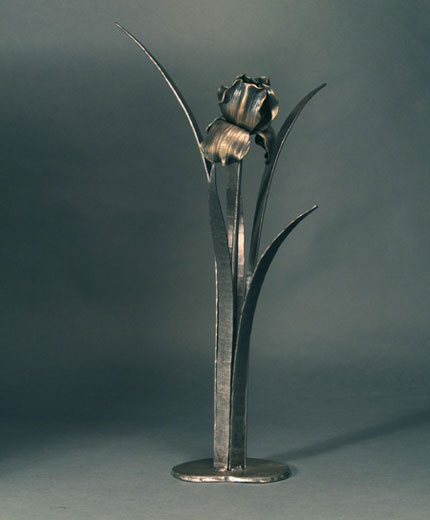 Iris Sculpture